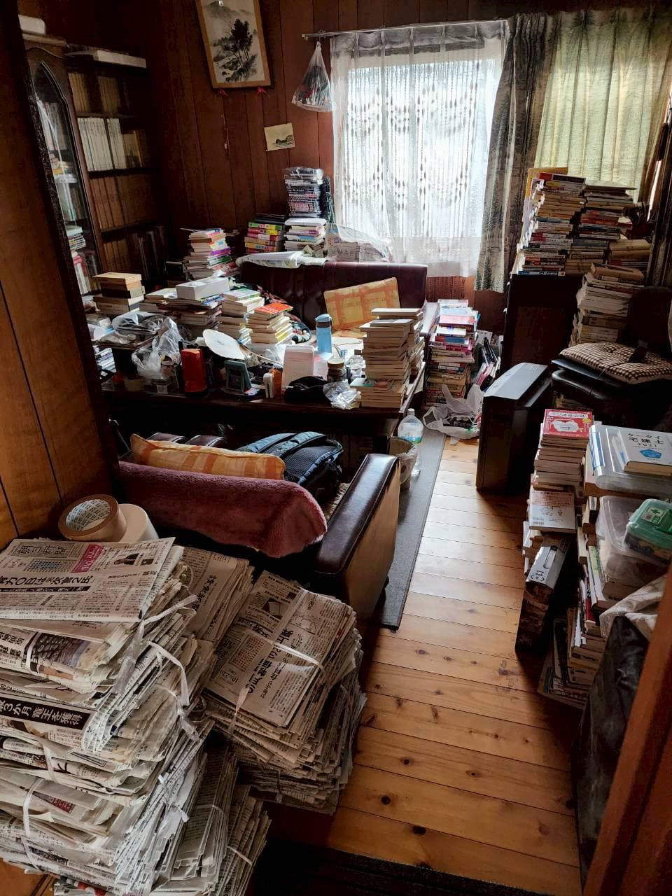 書斎の遺品整理事例