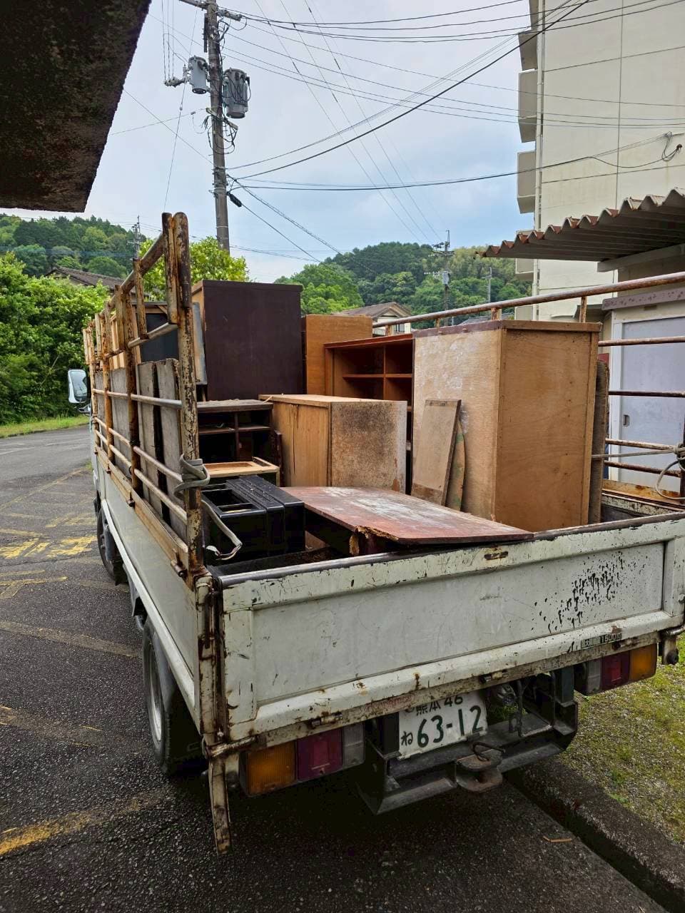 鹿児島市の引越しに伴う不用品回収事例(ナンキューリソース)